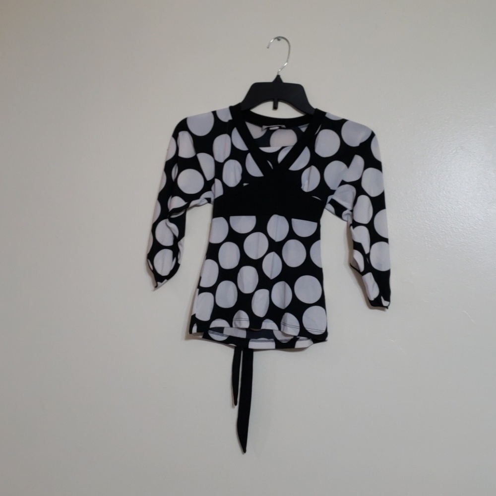 Cute Polka Dot Blouse